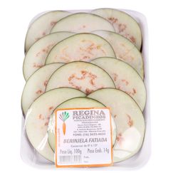 Berinjela Regina Picadinhos100g Fatiada