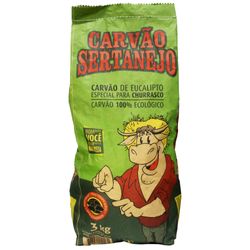 Carvao Sertanejo 3kg