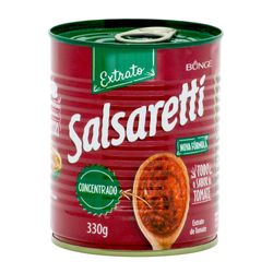 Extrato Tomate Salsaretti 330g Lt