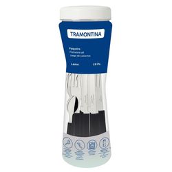 Faqueiro Inox Tramontina Leme Preto 16 Peças