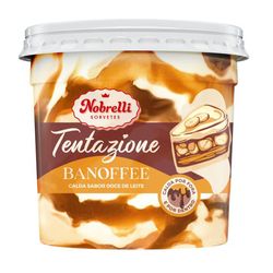 Sorvete Nobrelli Banoffee Tentazione 1,5L