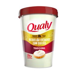 Requeijão Cremoso com Queijo Tradicional Qualy 200g