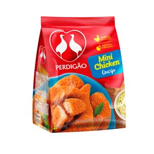 Empanado Frango Perdigão Mini Chicken 275g Queijo