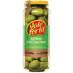 Azeitona Verde Vidro 200g Vale Fértil