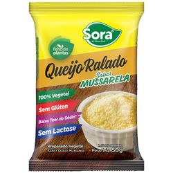 Queijo Vegetal Sora Ralado Muçarela 50g