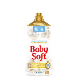 Amaciante Roupa Concentrado Baby Soft Pureza Delicadeza 1,5L