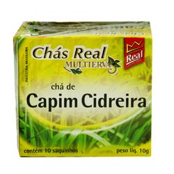 Chá Real Capim Cidreira com 10