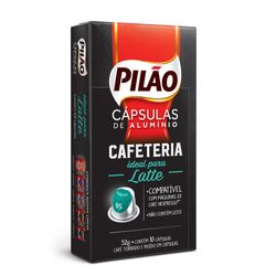 Cápsula de café Pilão Latte 10 un