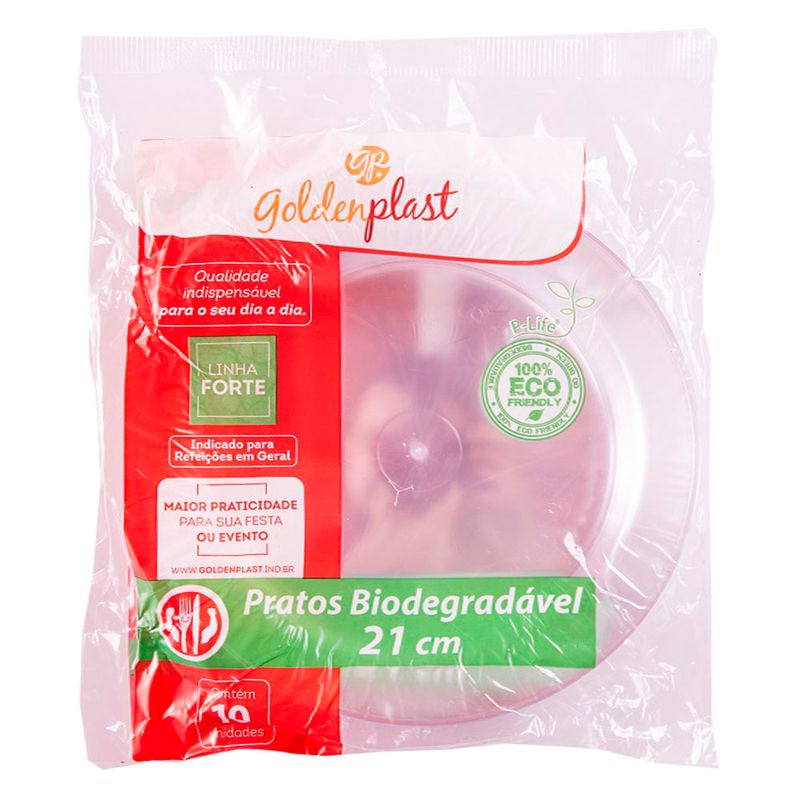 PRATO-DESC-GOLD-PLAST-21CM-C-10