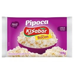 Pipoca Micro-ondas Kisabor Bacon 100g