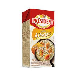 Molho Pronto Président 4 Queijos 200g