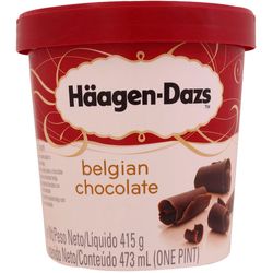 Sorvete Haagen-Dazs 473ml Choc Belga