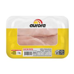 Filé Frango Aurora 1Kg Bandeja