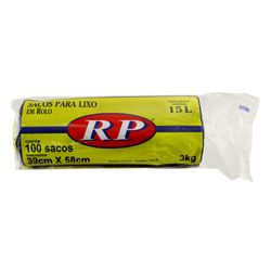 Saco Lixo RP Rolo 15L Com 60