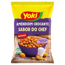 Amendoim Crocante Yoki Sabor Do Chef 500g