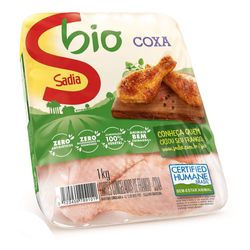 Coxa Frango Sadia Bio 1Kg Bandeja