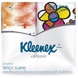 Lenco Papel Kleenex C/10 Bolso
