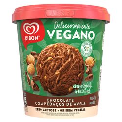 Sorvete Kibon Vegano Chocolate Avelã 800ml