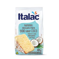 Mistura Bolo Italac 400g Coco