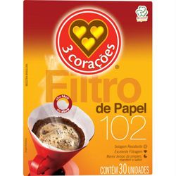 Filtro Papel 3 Coracoes 102