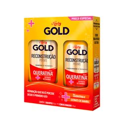 Shampoo Mais Cond Niely Gold Reconstrução Potente