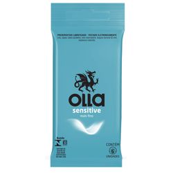 Preservativo Camisinha Olla Sensitive - 6 Unidades