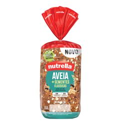 Pão Nutrella 350g Aveia Sementes Clássicas