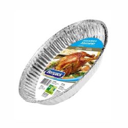 Forma Descartável Alumínio Bompack 4L Oval