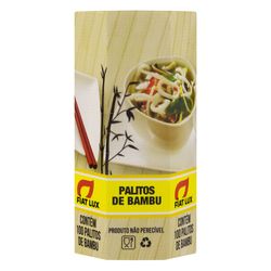 Palito de Bambu Fiat Lux Com100 unidades