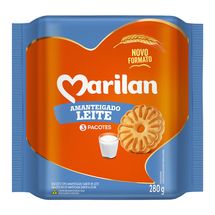 Biscoito Amanteigado Marilan Leite 280g