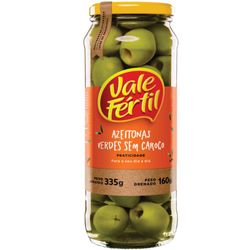 Azeitona Verde Vale Fertil 160g Sem Caroco