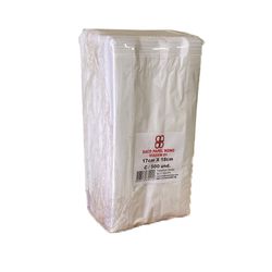 Saco de Papel Donnoplast Viagem Com 500 Unidades Branco
