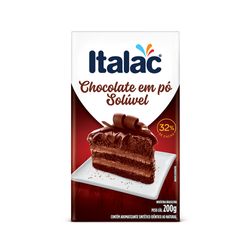 Chocolate Pó Italac 200g