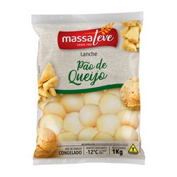 Pao Queijo Massa Leve 1kg Lanche
