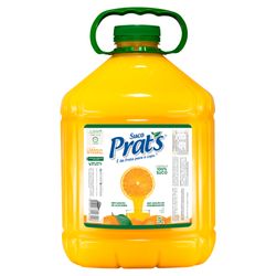 Suco Refrigerado Prat's 3 Litros Integral Laranja