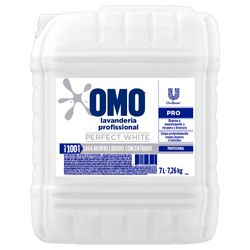 Lava Roupa Líquido Omo Perfect White 7L