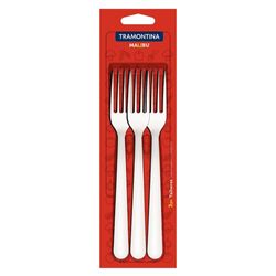 Conjunto Garfo Inox Tramontina Malibu 3 peças