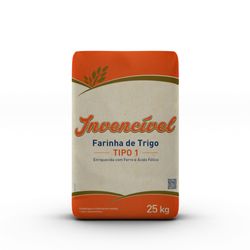 Farinha De Trigo Invencível 25Kg