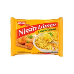 Macarrão Instantâneo Nissin 85g Galinha Caipira