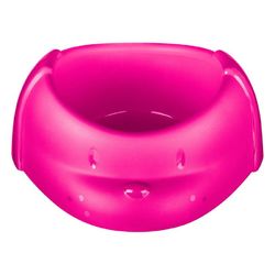 Comedouro Plástico Cão Sanremo 300ml Rosa