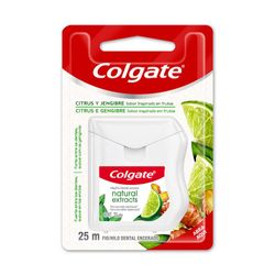 Fio Dental Colgate Natural Extracts Citrus E Gengibre 25m