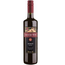 Vinho Brasileiro Country Wine 750ml Bordo Suave