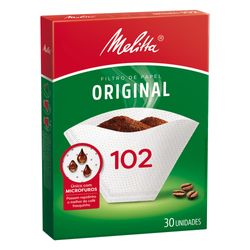 Filtro Pap Melitta Originall 102 Com 30 unidades
