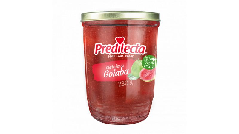 Geleia de Pêssego - Predilecta - Vidro - 230g