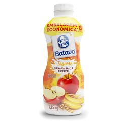 Iogurte Líquido Batavo 1,15kg Banana Maçã Cereal