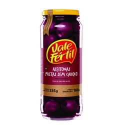 Azeitona Preta Vale Fértil Sem Caroço 160g