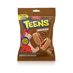 Biscoito Recheado Marilan Teens 80g Chocolate