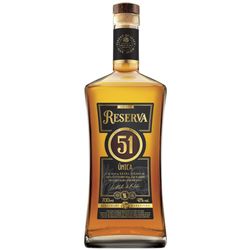 Cachaca 51 Reserva Unica 700ml