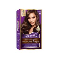Tinta de Cabelo Koleston Castanho Médio 40 Noites Iluminadas