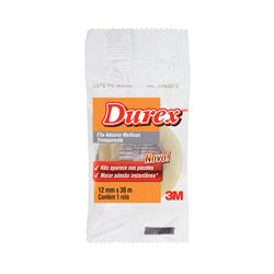 Fita Adesiva Durex Transparente 12mm x 30m